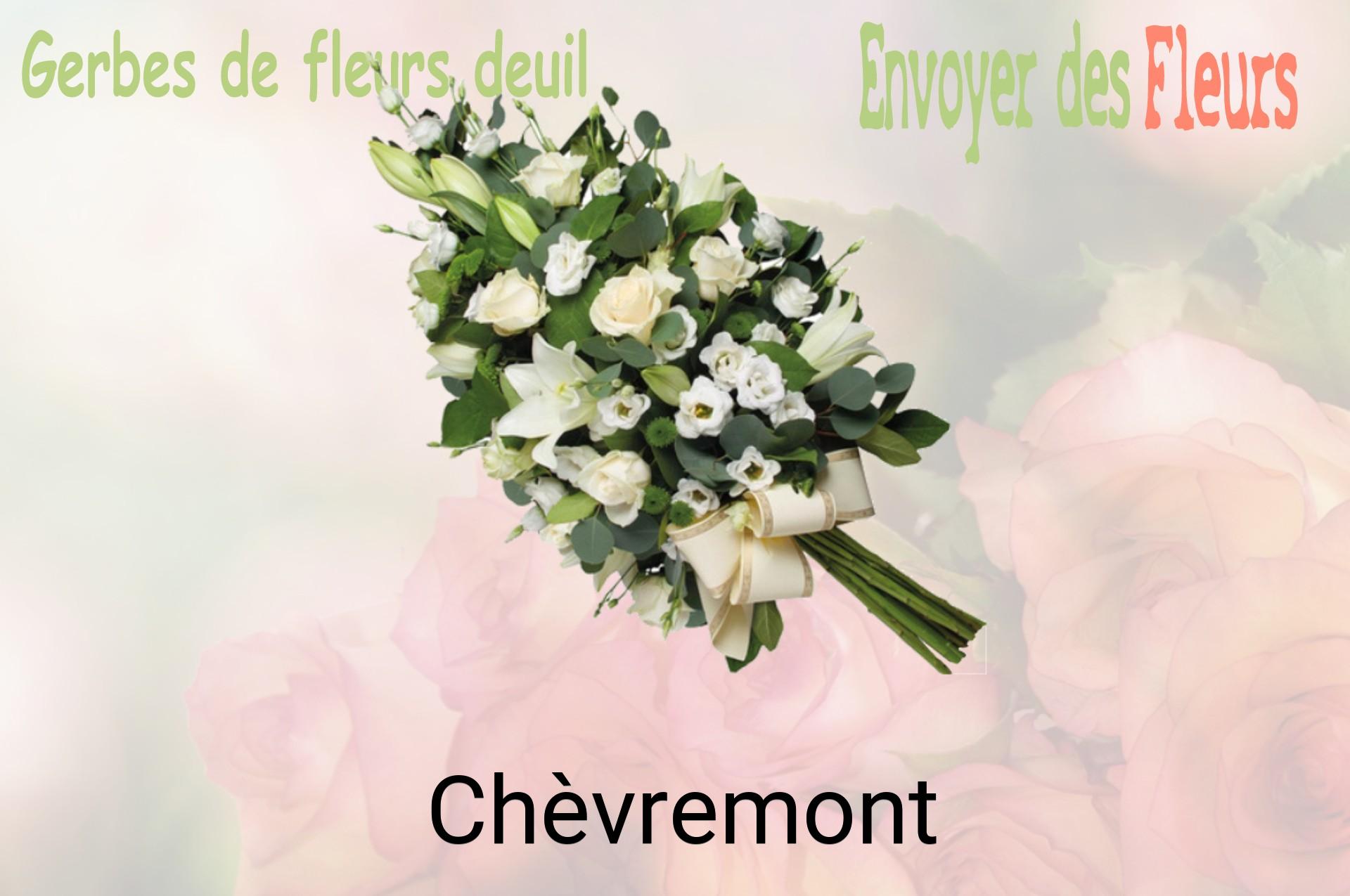 Gerbe de fleurs de deuil livrée à Chèvremont